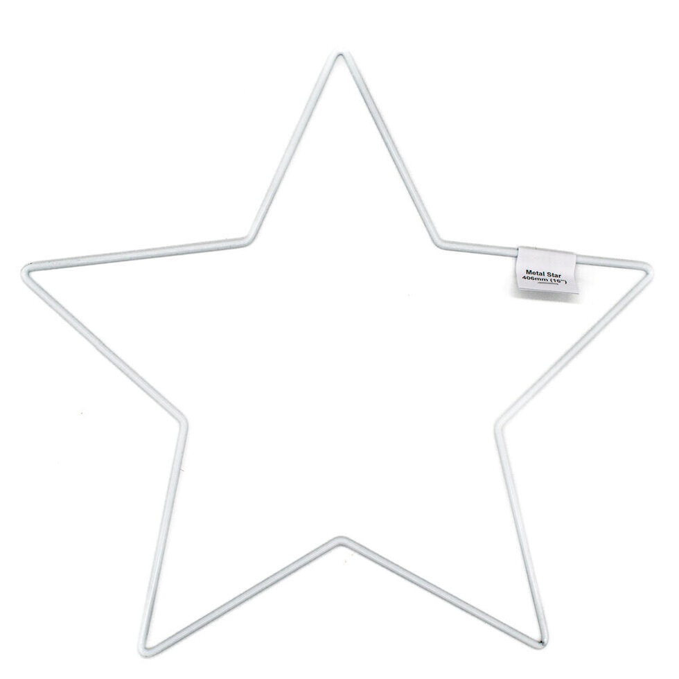 Metal Star White Coated 406mm (16")