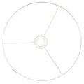 Metal Ring Lampshade Set Poly Coated 35cm