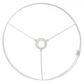 Metal Ring Lampshade Set Poly Coated 40cm
