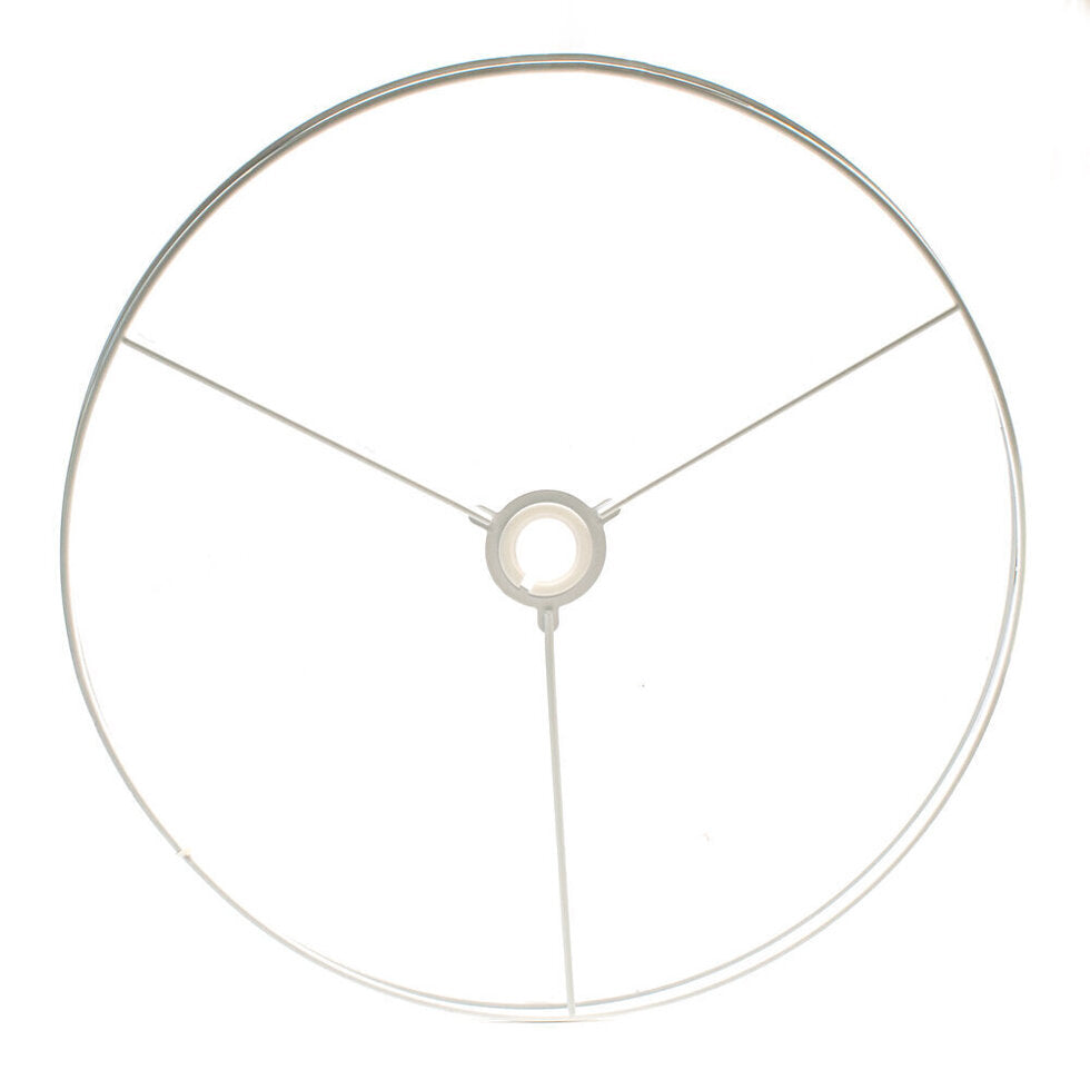Metal Ring Lampshade Set Poly Coated 45cm