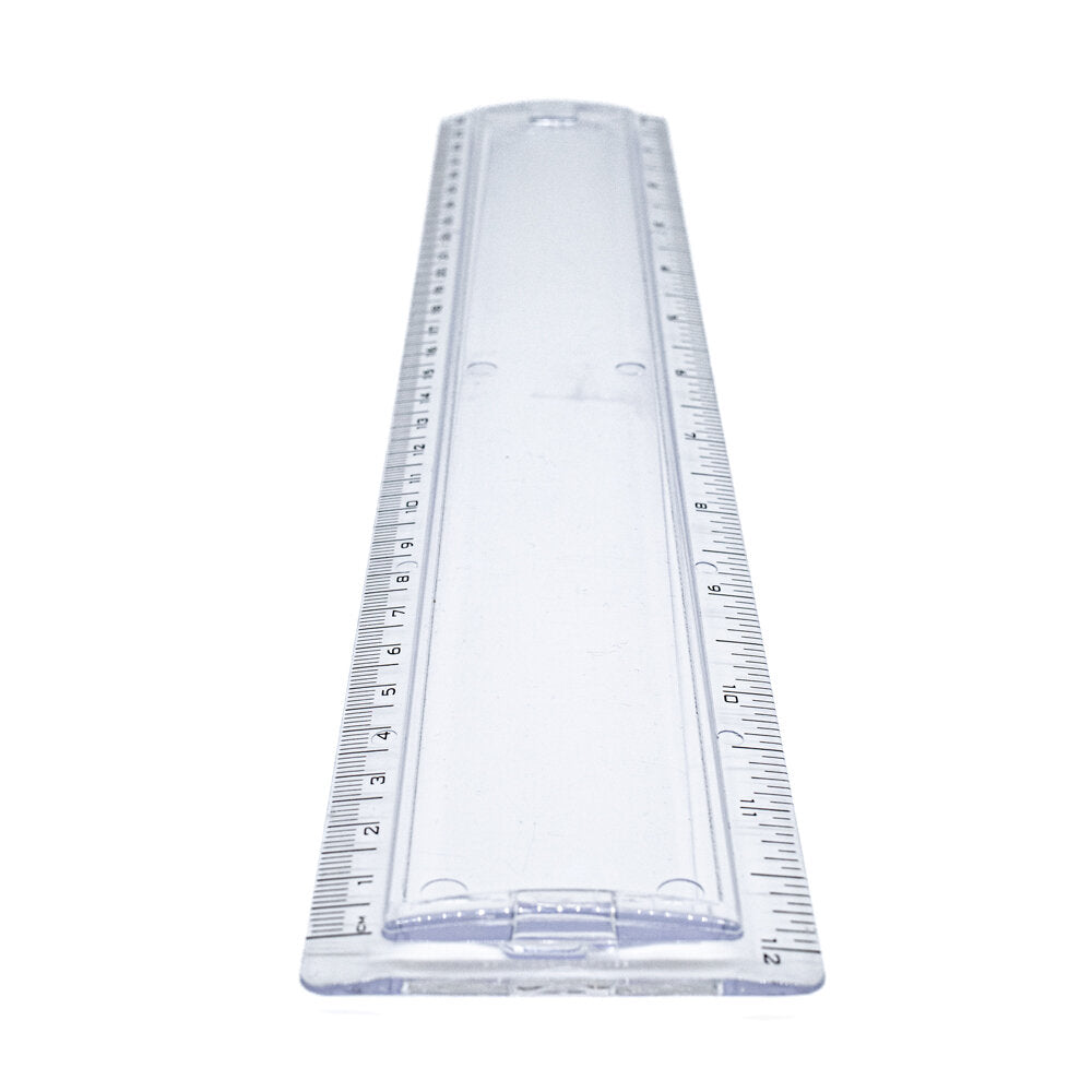 Plastic Ruler with Insert for Photograph 30cm