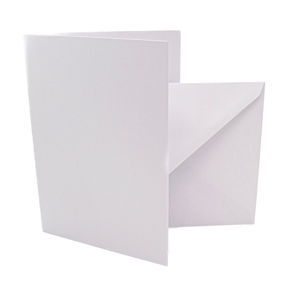 Cards Singlefold A5 White Pack of 10
