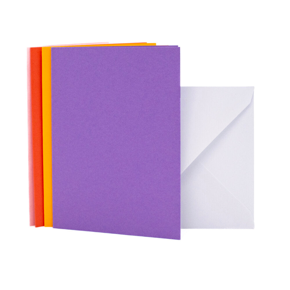 Cards Singlefold A6 Assorted Pack of 10