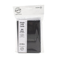 Cards Singlefold A6 Black Pack of 10