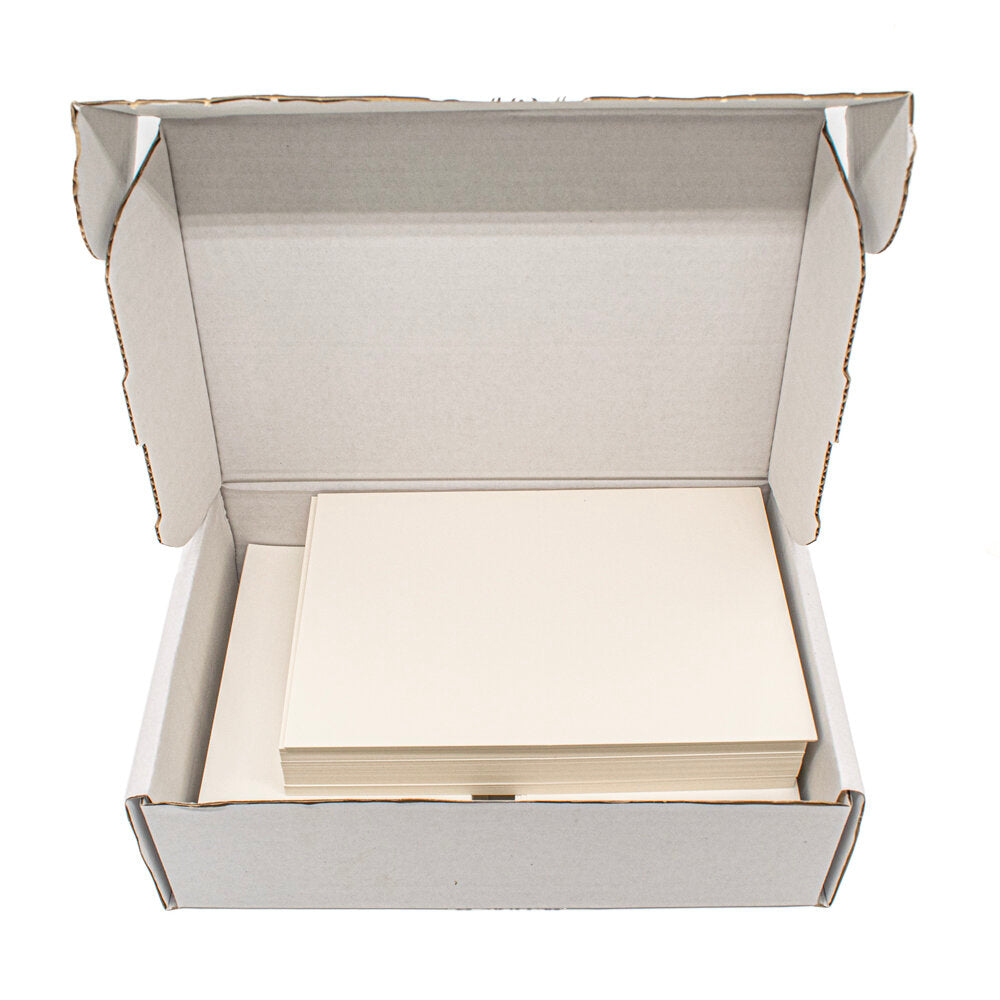 Cards Singlefold A6 Cream Pack of 100
