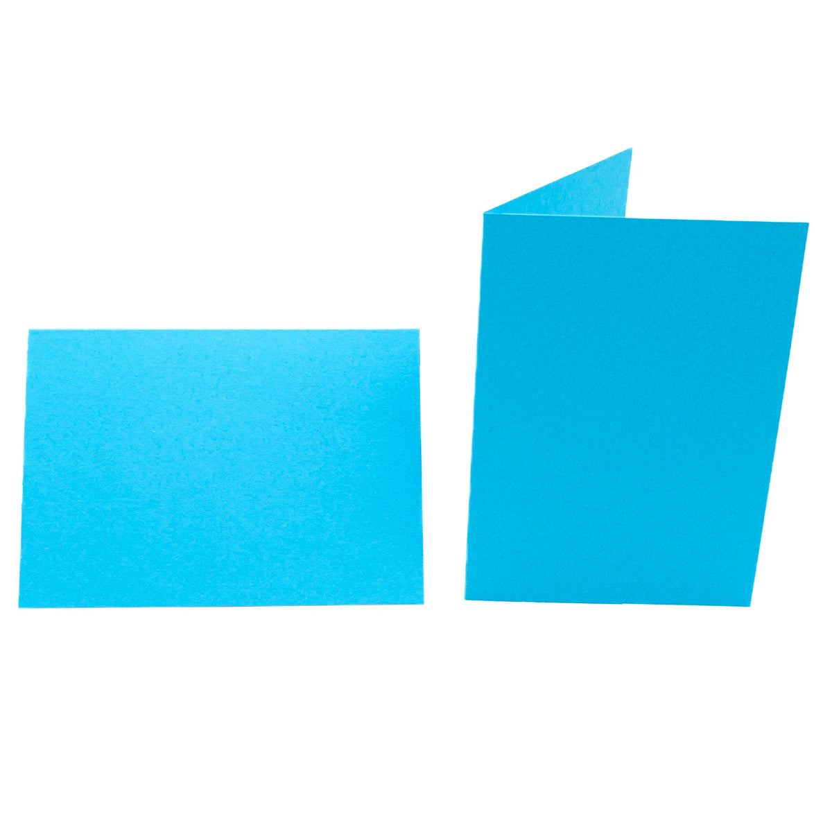 Cards Singlefold A6 Turquoise Pack of 10