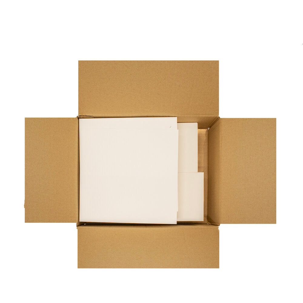 Cards Singlefold DL Cream Pack of 100