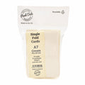 Cards Singlefold Mini Cream Pack of 10