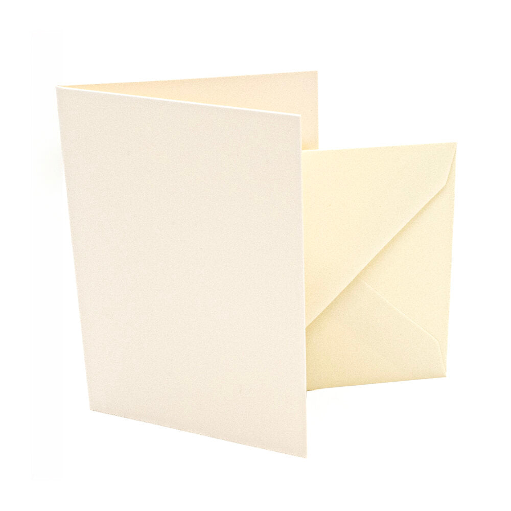 Cards Singlefold Mini Cream Pack of 10
