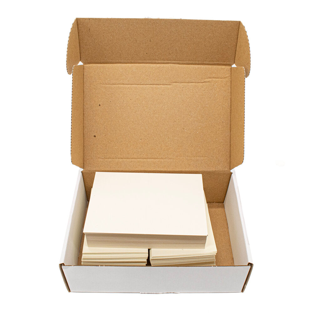 Cards Singlefold Mini Cream Pack of 100