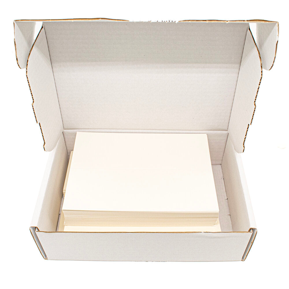 Cards Singlefold Slim Cream Pack of 100