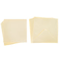 Cards Singlefold Square 144mm Cream Pack of 100