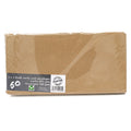 Cards Singlefold 50 PACK SQ Brown Kraft
