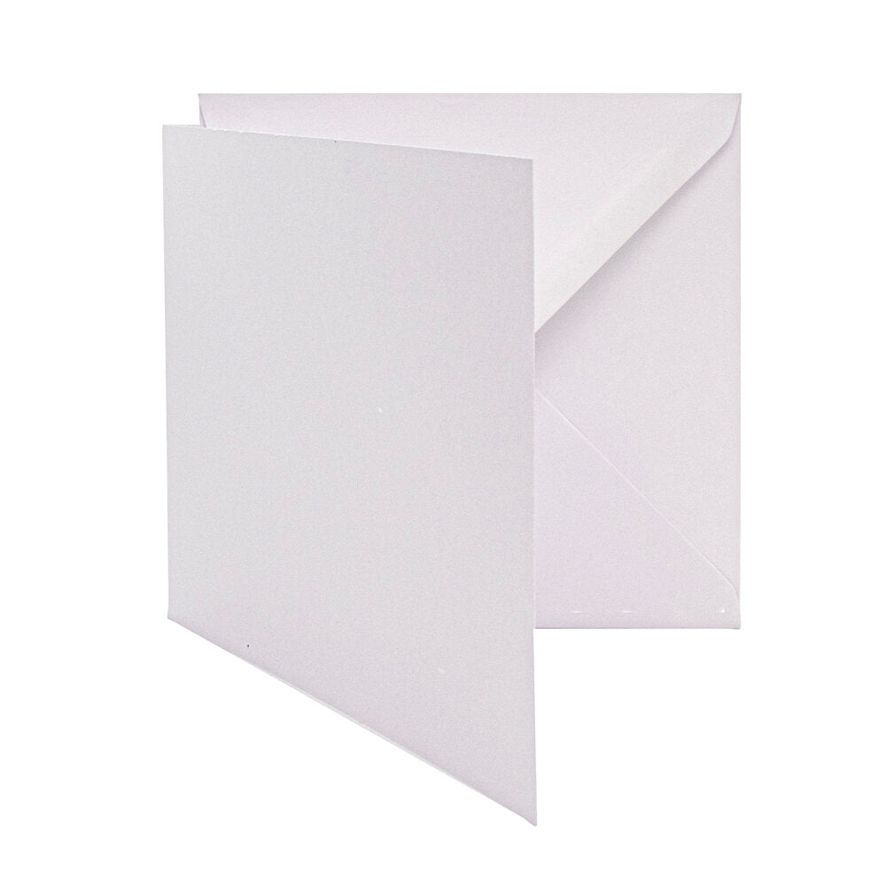 Cards Singlefold 50 PACK 6x6 Square White