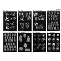 Swiss Glass Engraving Patterns Vol 3 Pack of 8 PP3