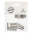 Slider Ends 25mm Silver Plated Pack of 10