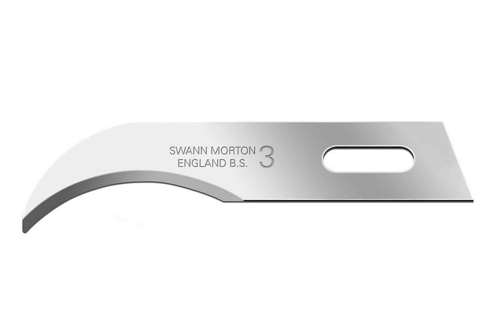 Swann Morton 1243 Craft Tool Blade No3 Bx 50
