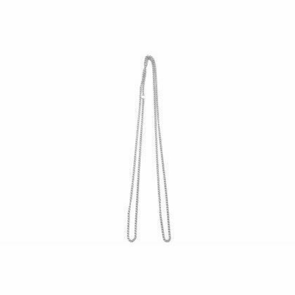 Steel Chain Silver Plated Approx 3mm Mt