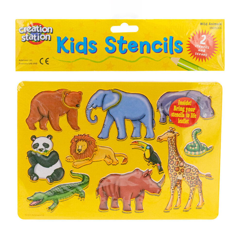 Stencils Wild Animals Set of 2