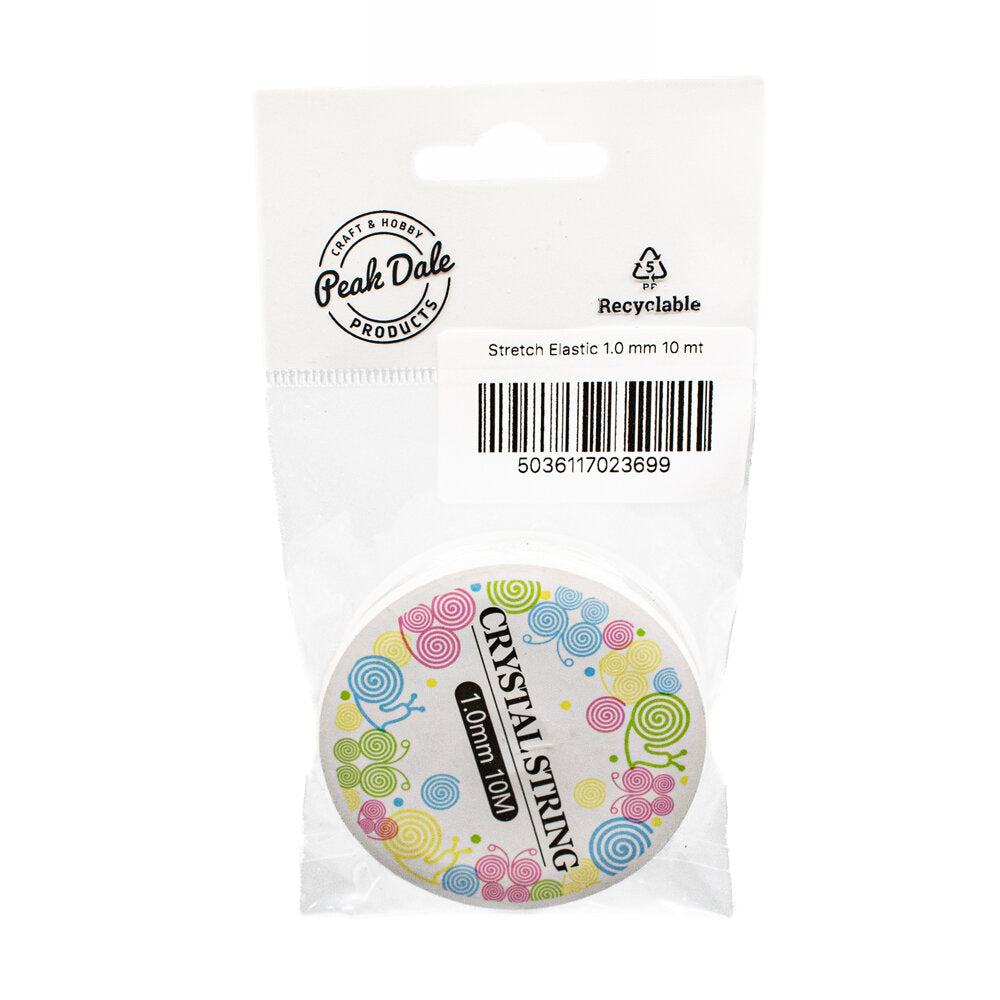 Stretch Elastic Clear 1.0mm 10mt