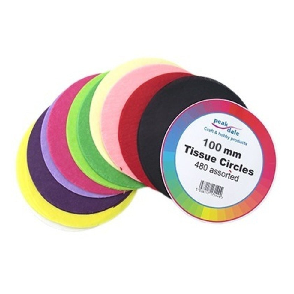Tissue Circles 100mm (4 inch)