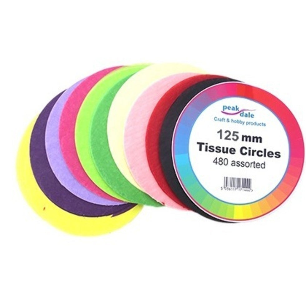 Tissue Circles 125mm (5 inch)