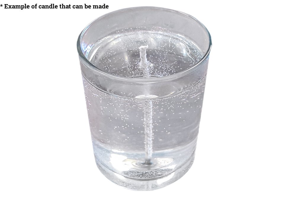 Jelly Wax Clear for Container Candles 1kg