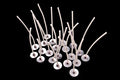 Pre-Waxed Wick for Paraffin Wax LX08 120mm, Pack of 10